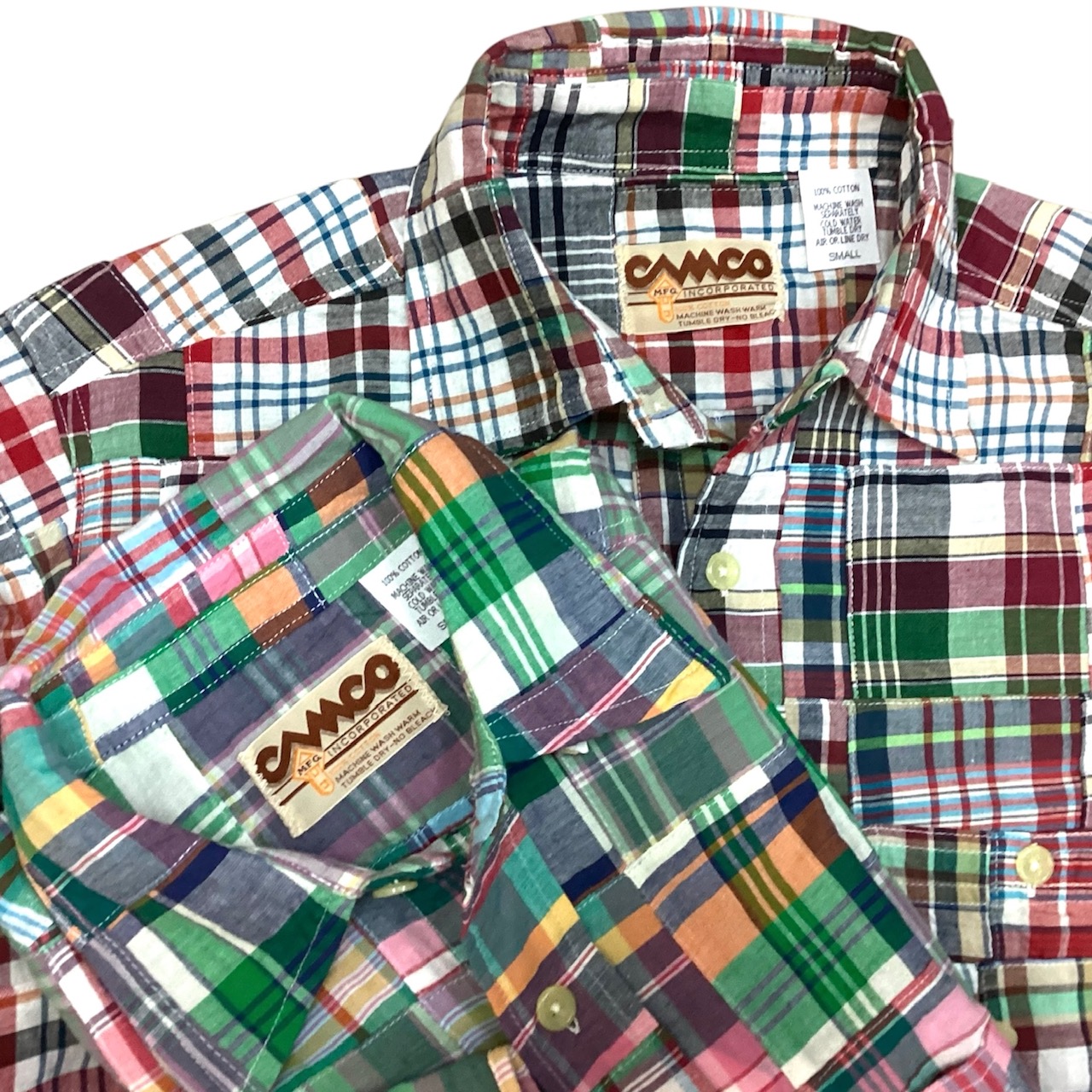 送料無料 CAMCO【カムコ】2 WORK PATCH L/S 長袖 パッチワーク 