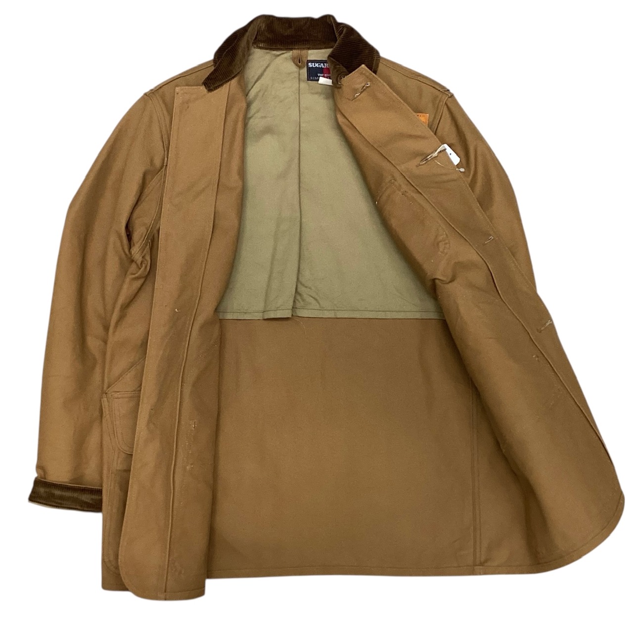 シュガーケーン ダックハンティングジャケット Lot No. SC15834 / FICTION ROMANCE 13oz. BROWN DUCK HUNTING JACKET
