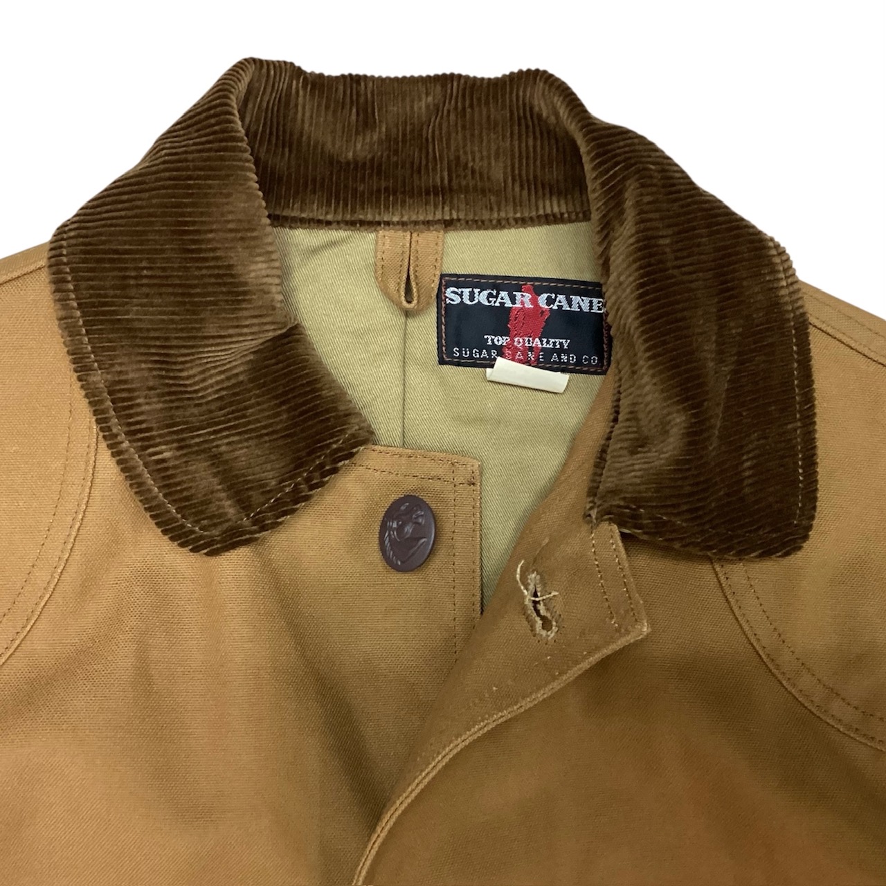 送料無料 SUGAR CANE【シュガーケーン】HUNTING JACKET ブラウンダック