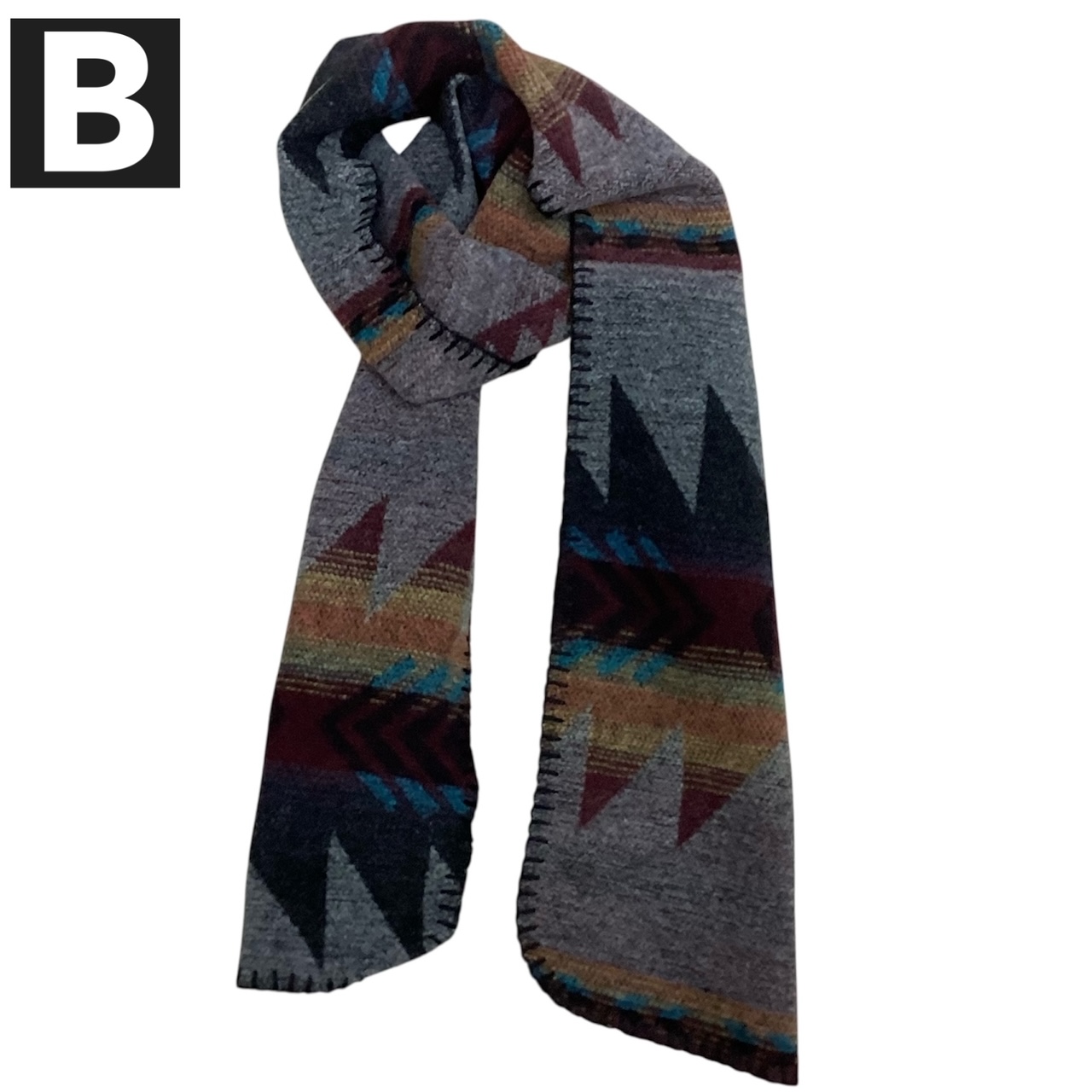 アメリカ製 送料無料 RHONDA STARK【ロンダスターク】SCARF ネイティブ 