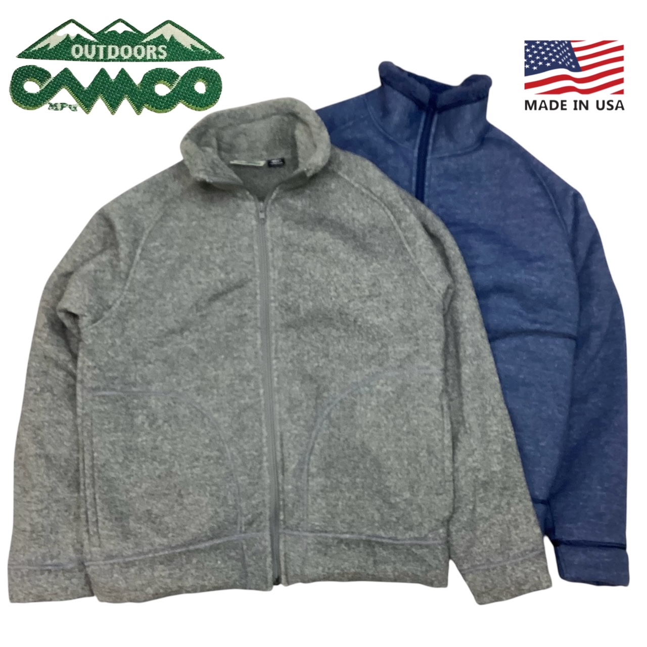 アメリカ製 送料無料 CAMCO【カムコ】CLASSIC PILE JACKET 裏フリース 