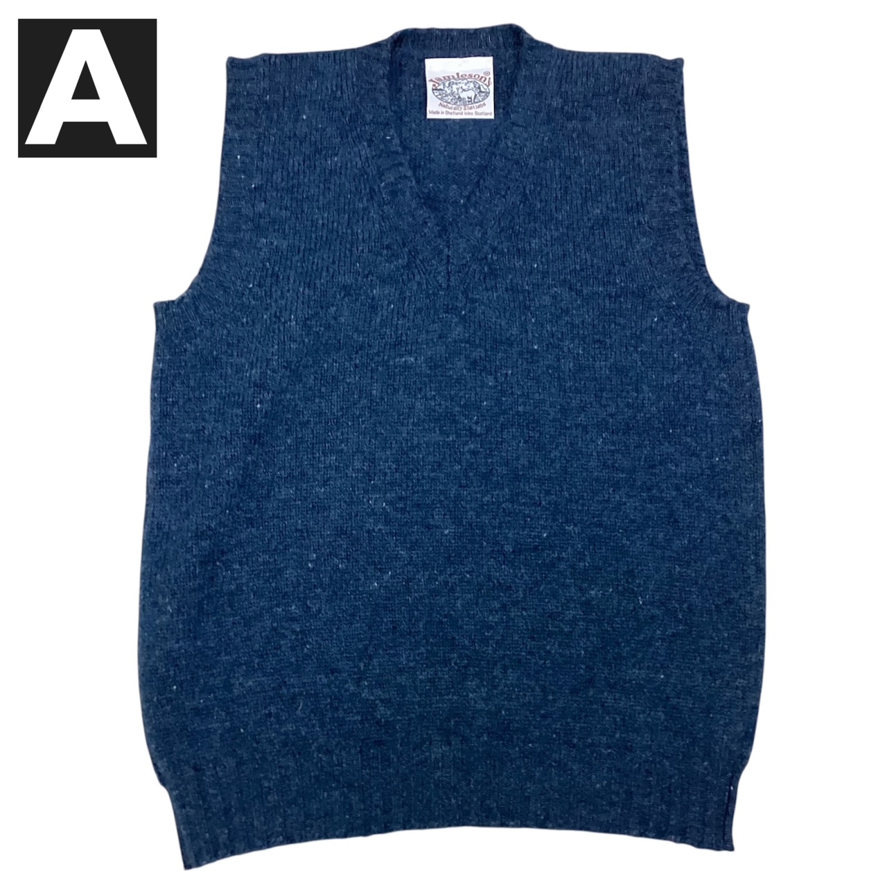 スコットランド製 送料無料 JAMIESON'S【ジャミーソンズ】VEST