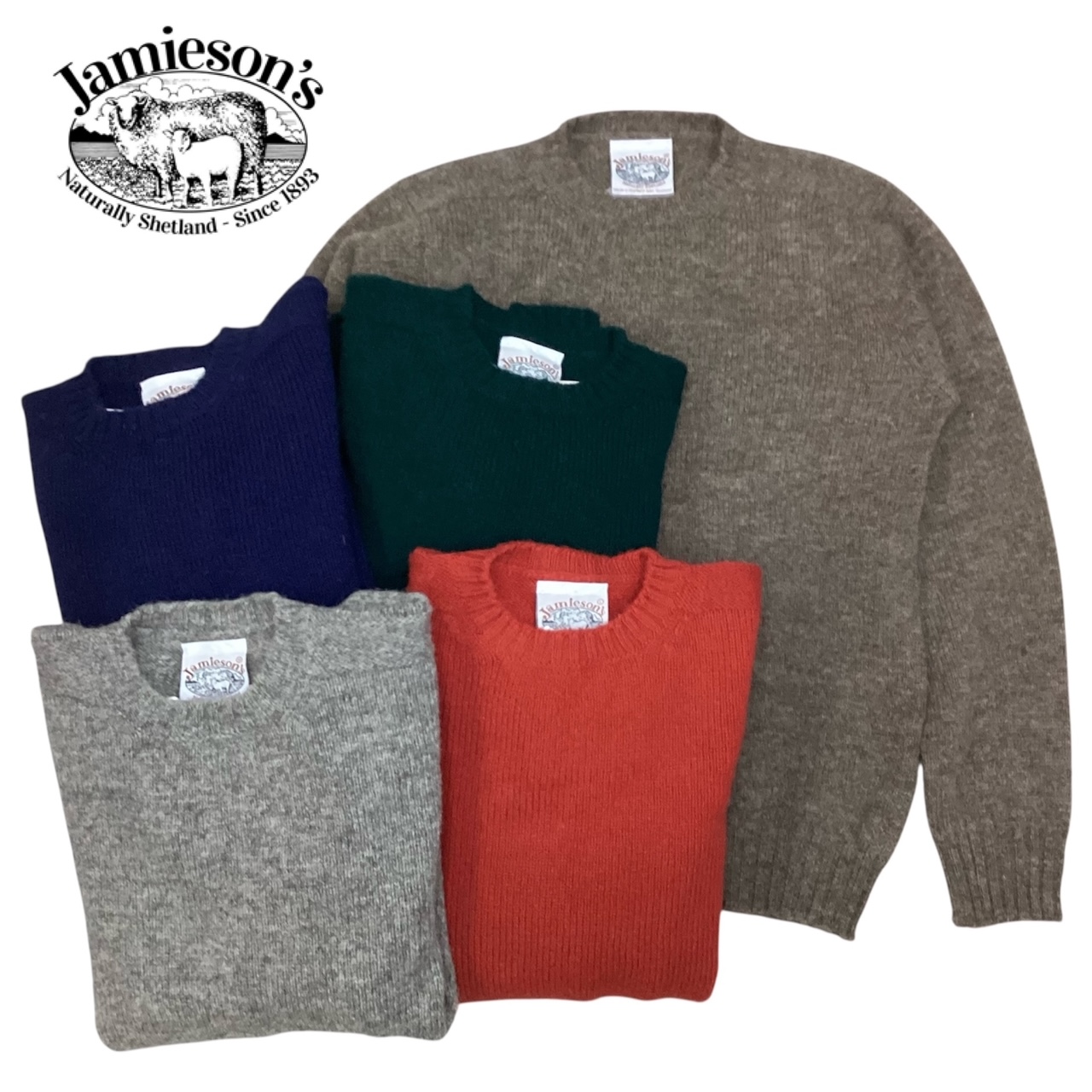 スコットランド製 送料無料 JAMIESON'S【ジャミーソンズ】EVEREST