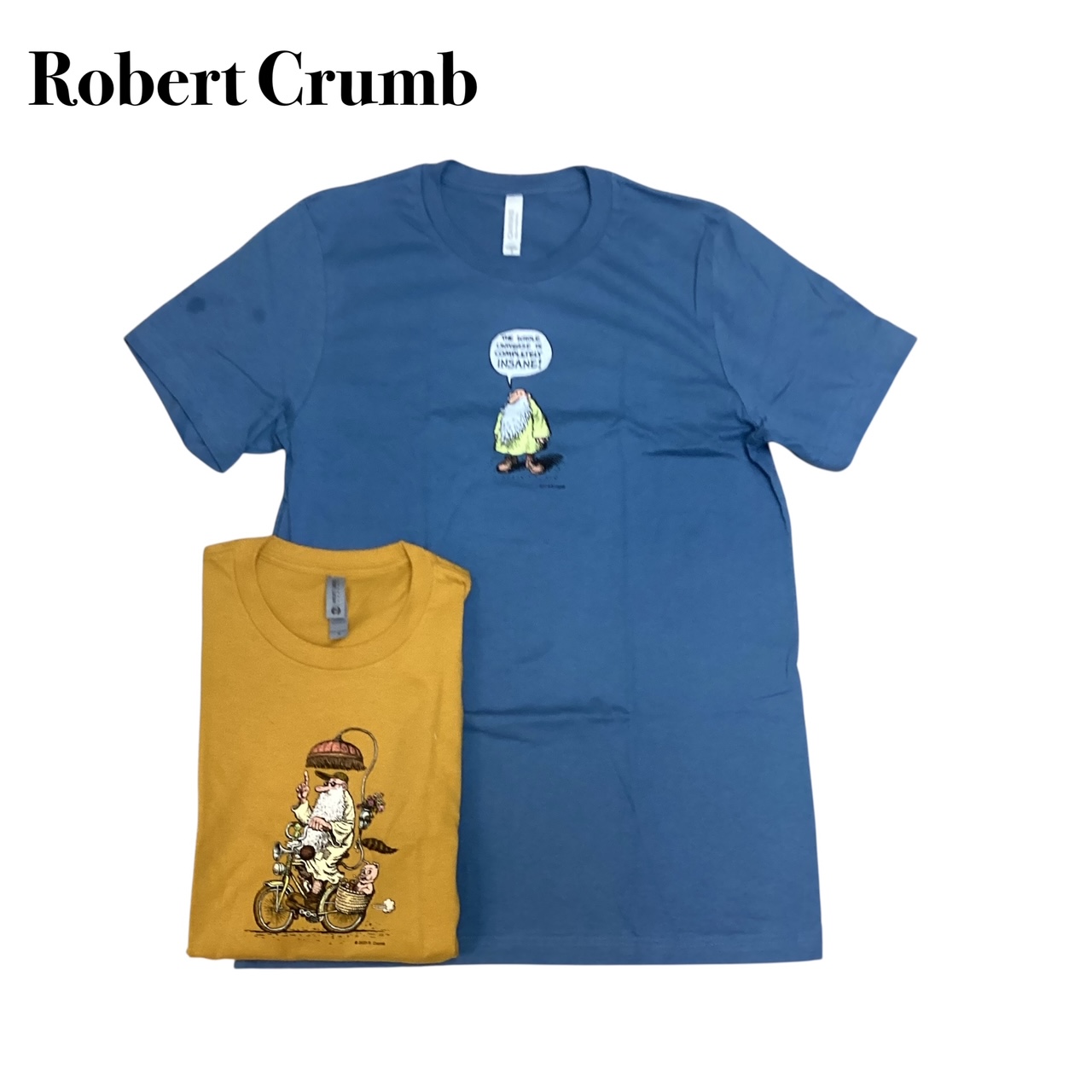送料無料 ROBERT CRUMB【ロバートクラム】P-TEE プリントTシャツ