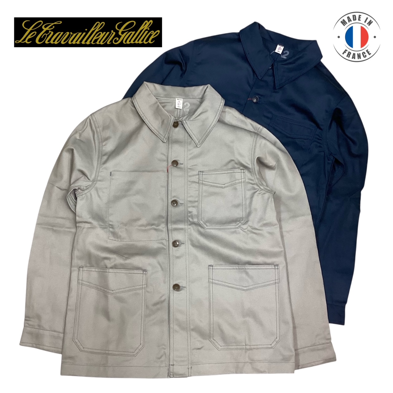 TRAVAILLEUR GALLICE カバーオール 最終価格　5/15まで フランス製 送料無料 LE TRAVAILLEUR GALLICE【ル・トラヴァイユール