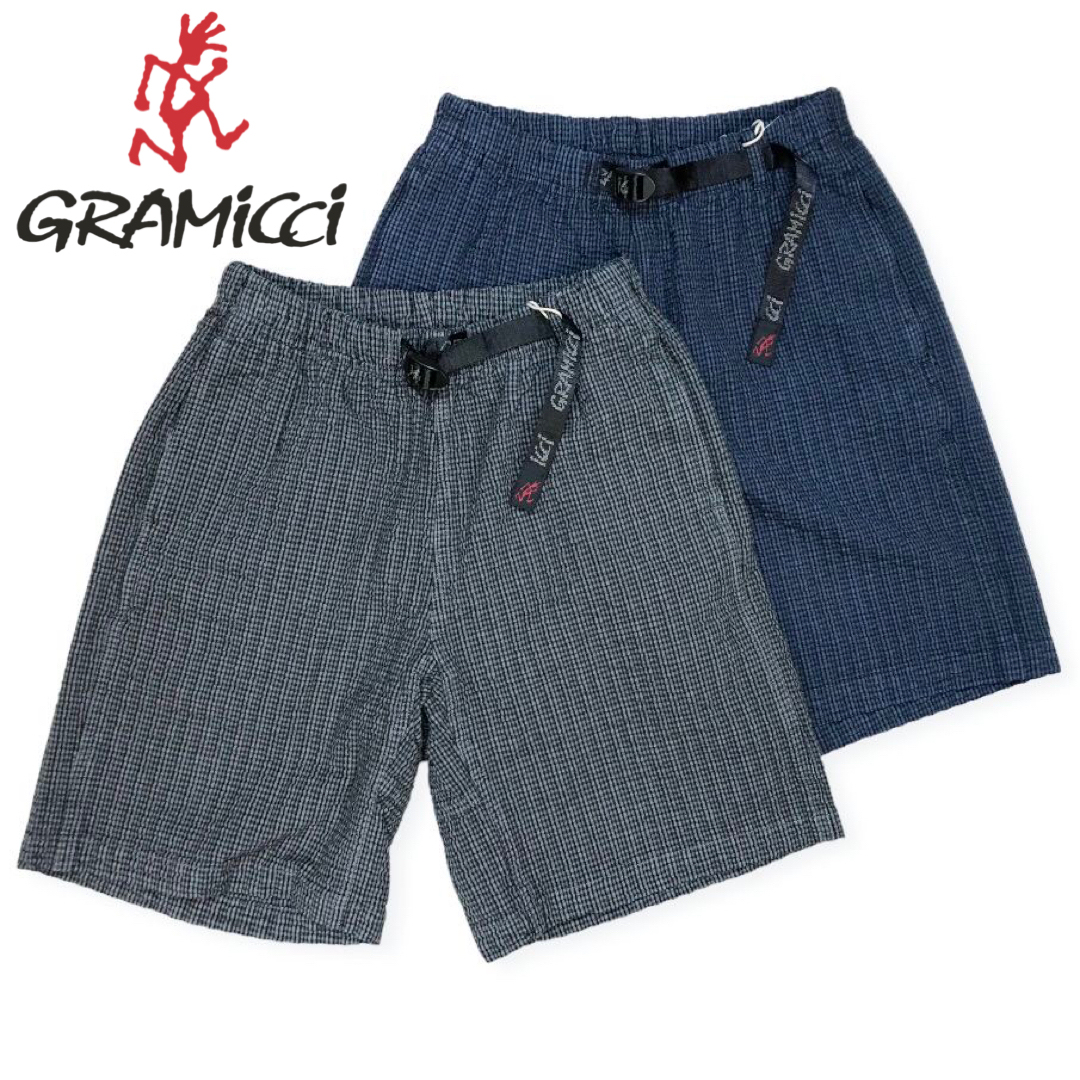 送料無料 GRAMICCI【グラミチ】SEER G-SHORTS シアサッカー グラミチ