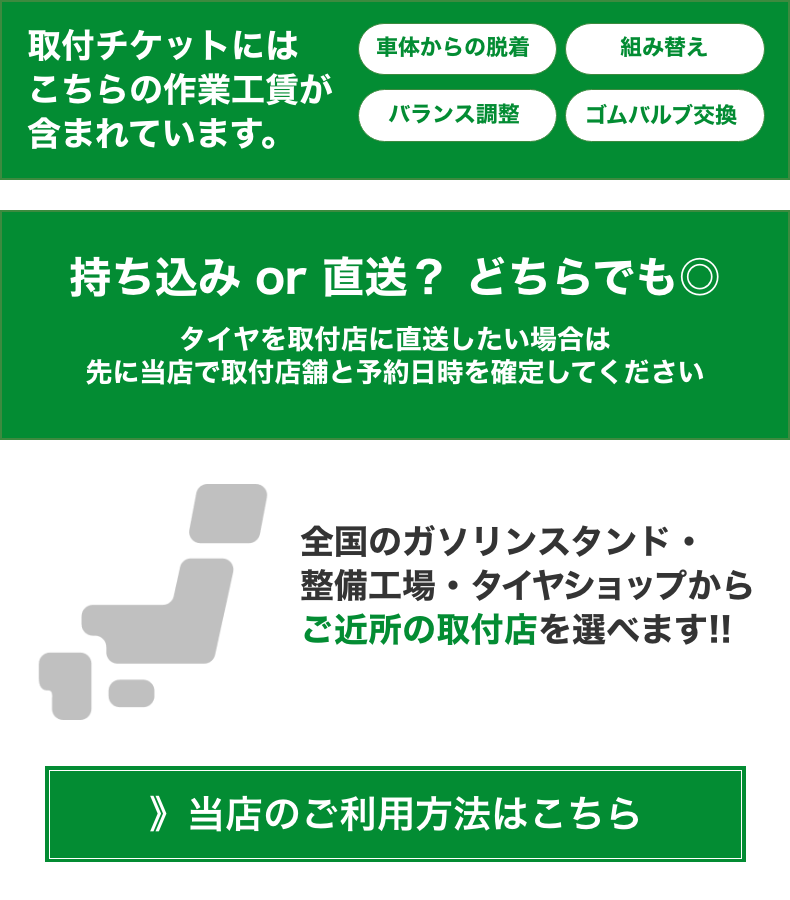 当店のご利用方法