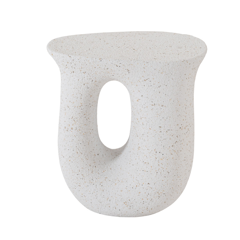 東谷 サイドテーブル テラゾー おしゃれ ざらざら 石目調 大理石調