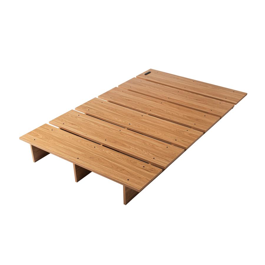 ベッド シングル ベッドフレーム すのこベッド ロータイプ 2口コンセント付き 北欧 一人暮らし 広い 寝具 木目調 収納 北欧 一人用 低い シンプル ワンルーム | 東谷 | 01