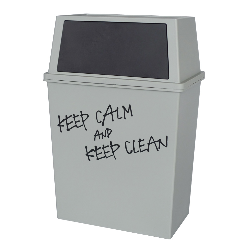 ゴミ箱 2個セット 45リットル おしゃれ 分別 ごみ箱 屋外 ダストボックス 蓋付き スリム キッチン リビング フタ付き 45L 大型 スタッキング 積み重ね 北欧 | 東谷 | 02