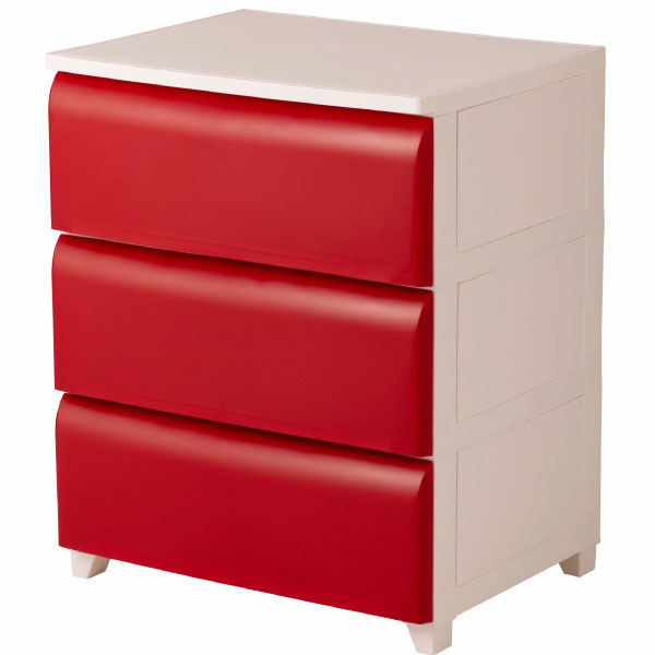 チェスト 衣装ケース ローチェスト 収納 引き出し 白 収納家具