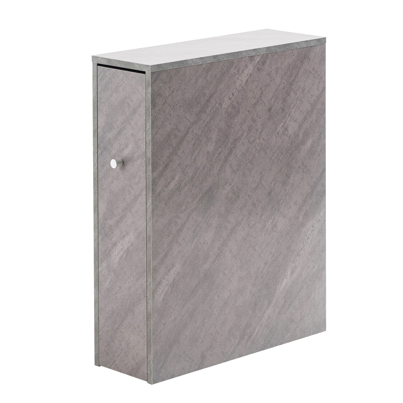 トイレ収納 トイレラック トイレットペーパーホルダー 目隠し 引き出し スリム 北欧 モダン シンプル 木目 ナチュラル 収納棚 ディスプレイ 小物 キャスター付き | 東谷 | 04