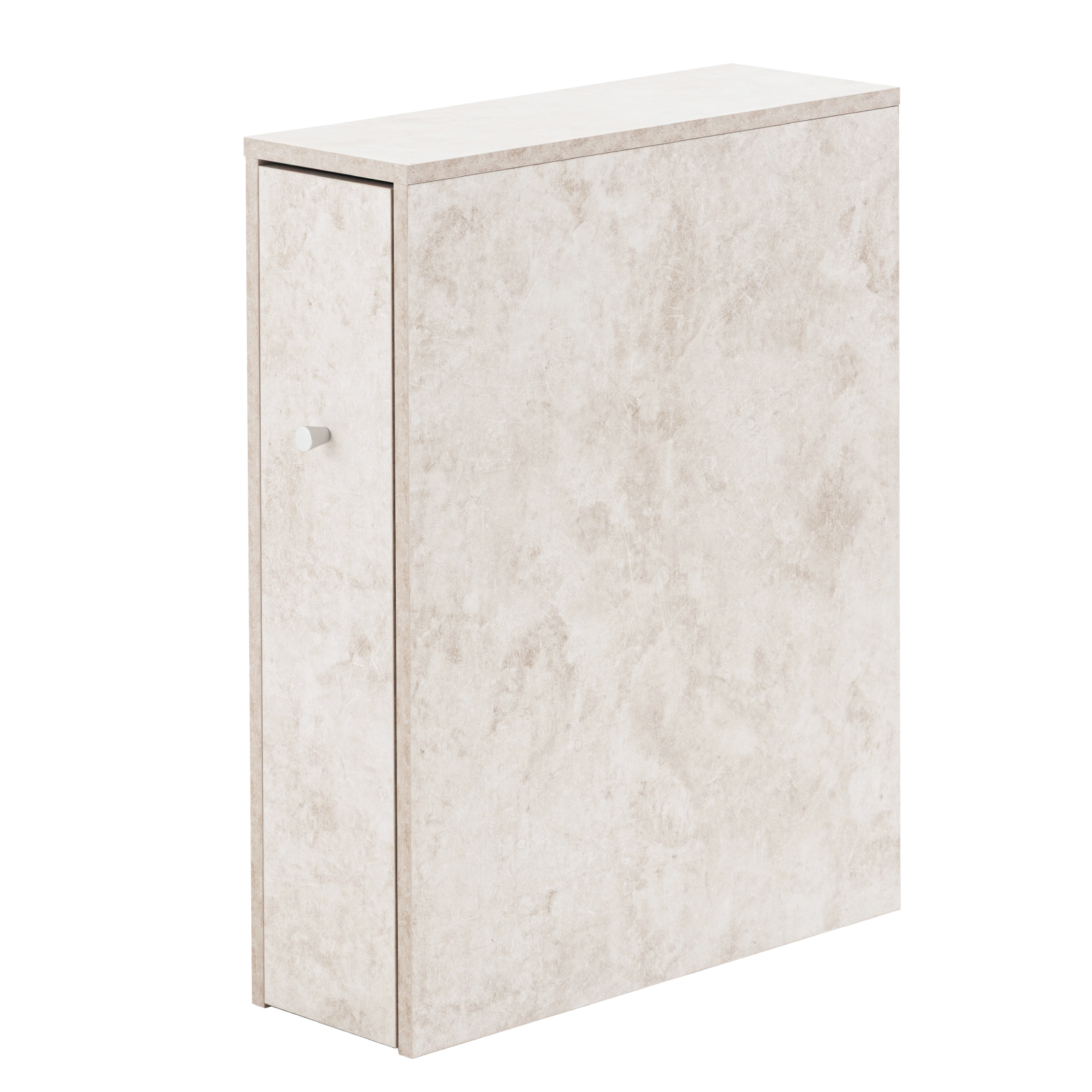 トイレ収納 トイレラック トイレットペーパーホルダー 目隠し 引き出し スリム 北欧 モダン シンプル 木目 ナチュラル 収納棚 ディスプレイ 小物 キャスター付き | 東谷 | 05