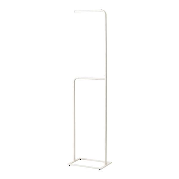ハンガーラック ハンガー 高さ175cm 2段 部屋干し ディスプレイ 玄関 スチール 見せる収納 収納 洋服掛け スリム シンプル 軽量 ダークグレー ホワイト |  | 02