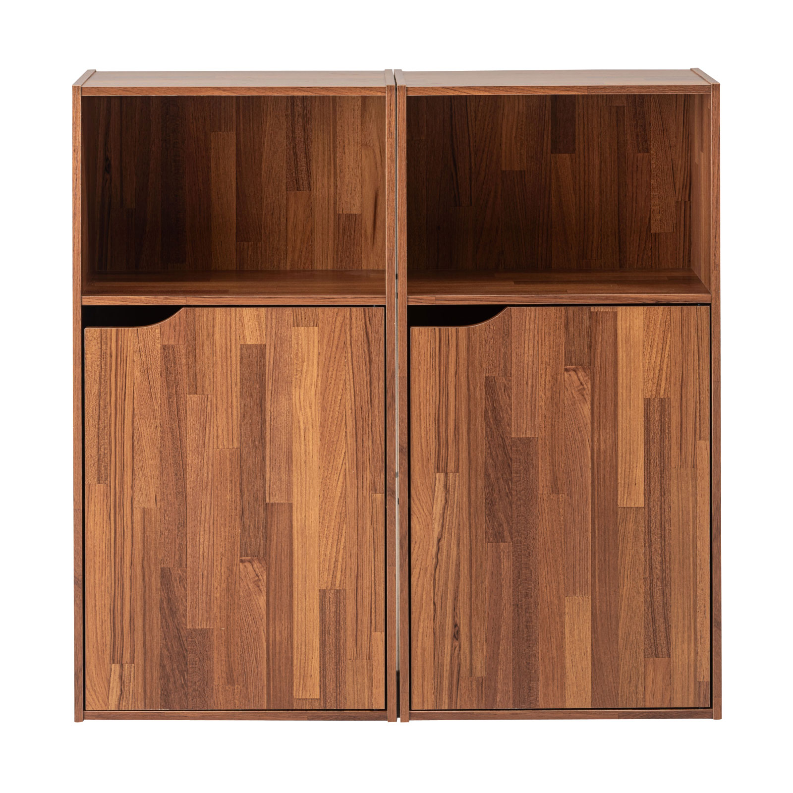 収納棚 扉付き スリム 奥行24 キャビネット サイドボード 小さめ 幅40 ラック シェルフ 扉付き おしゃれ リビング収納 収納 木目調 | 東谷 | 02