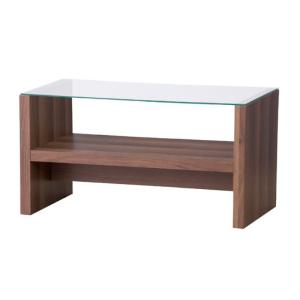 センターテーブル ローテーブル 幅75cm ガラス ミニテーブル 木製 北欧 おしゃれ 収納 モダン