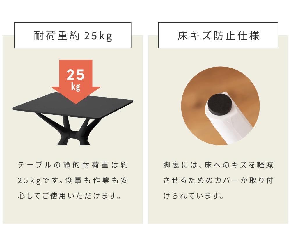 東谷 テーブル CL-484WH 480 東谷 テーブル 正方形 幅70 プラスチック 屋外 カフェ ガーデン
