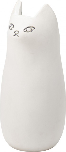 傘立て おしゃれ スリム 陶器 外置き 猫 コンパクト アンブレラスタンド 北欧 玄関収納 屋外 傘置き かさたて かわいい 傘立 ねこ ブラック ブラウン ホワイト | 東谷 | 03