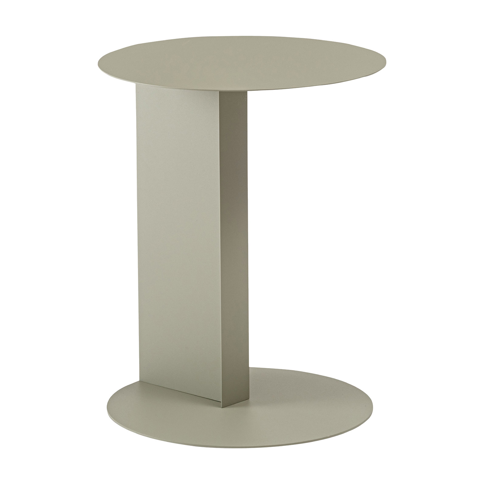 東谷 サイドテーブル テーブル 丸 丸型 白 黒 スリム 円形 ソファ横