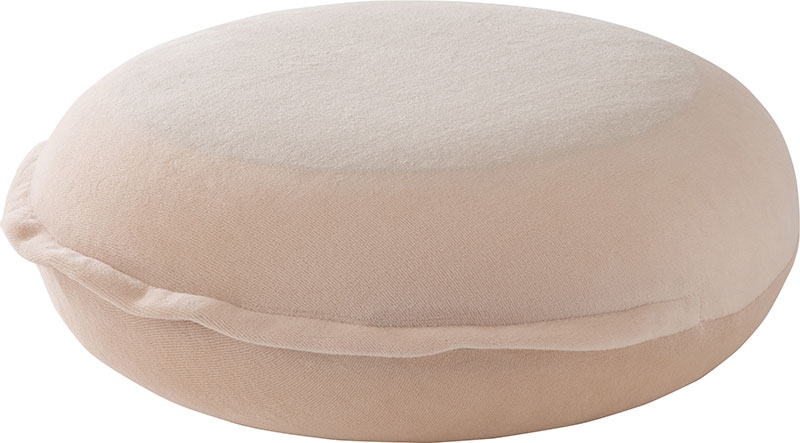 東谷 クッション 冷感ジェル付きクッション マカロン型 高反発ウレタン