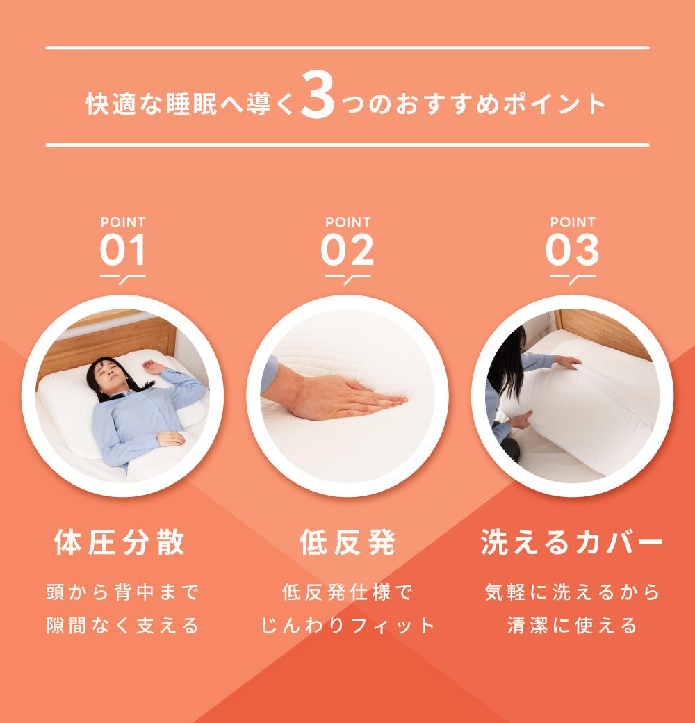 枕 まくら 低反発 フィット ピロー シンプル ウレタン 低反発ウレタン