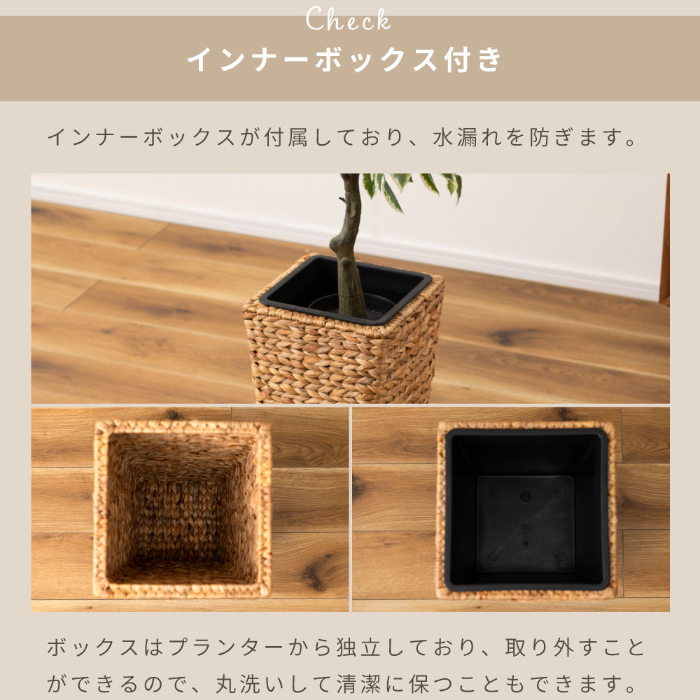 プランター 植木鉢 5号用 単品 おしゃれ ナチュラル グリーンポット