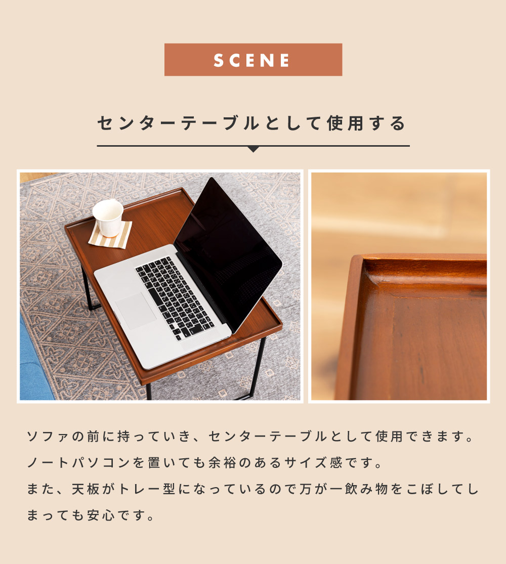 ブルズファクトリー　ブラックミニヘキサテーブル ミニヘキサテーブル | 木工工房 Buru,s factory