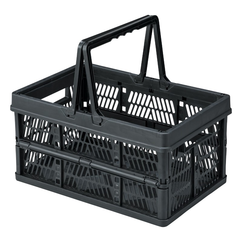 かご スタッチボックス 収納ボックス ケース 収納ケース 折りたたみ コンパクト プラスチック おもちゃ箱 持ち運び 省スペース 軽い アウトドア キャンプ スリム | 東谷 | 01