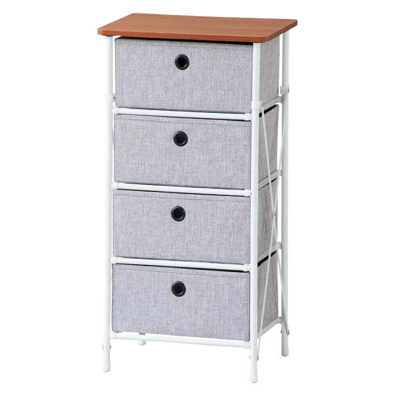 チェスト 木製 4段 奥行30cm 衣装ケース 収納 引き出し ハイチェスト 収納家具 リビング ランドリー 衣類 おしゃれ 北欧 シンプル スリム | 東谷 | 02