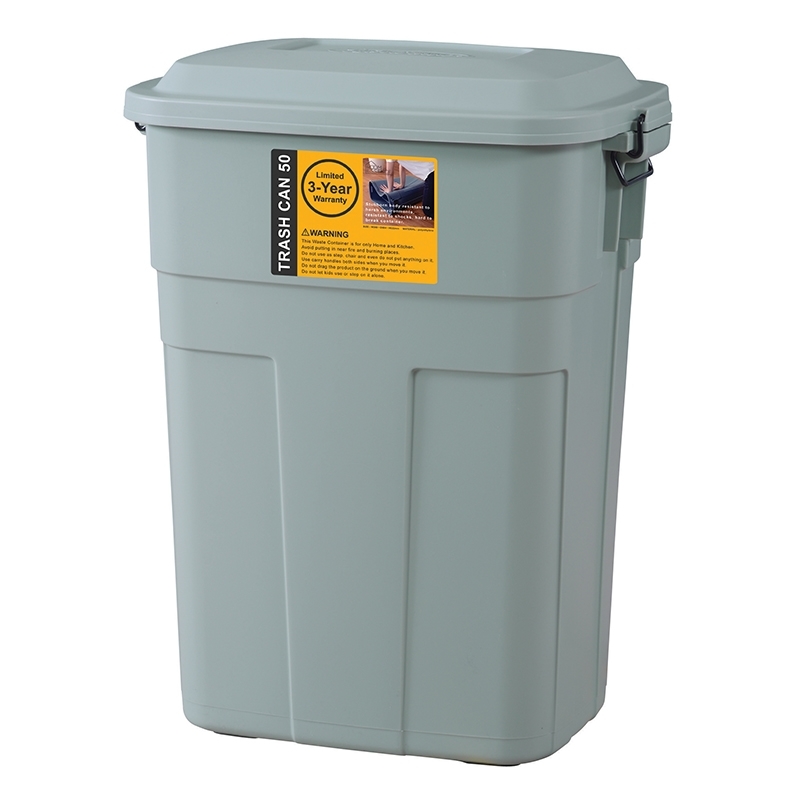 ゴミ箱 50リットル 50l おしゃれ 分別 屋外 ごみ箱 蓋付きゴミ箱 ダストボックス フタ付き ごみ おしゃれゴミ箱 大きめ 国産 日本製 グリーン ネイビー ホワイト | 東谷 | 01