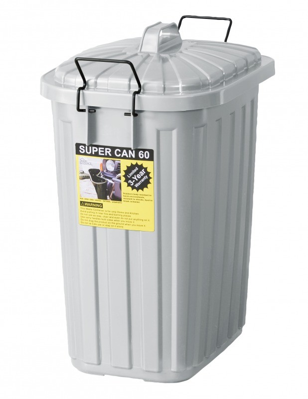 ゴミ箱 2個セット 60リットル おしゃれ 分別 ごみ箱 屋外 ダストボックス 蓋付き スリム キッチン 60L リビング フタ付き 大きめ ブラック グリーン グレー | 東谷 | 03