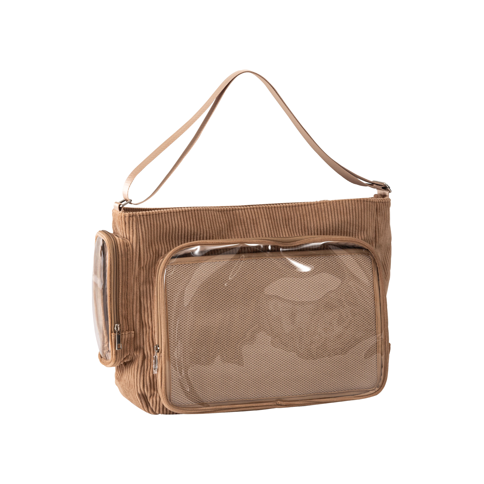 痛バッグ ショルダー ぬいぐるみ 隠せる 大きめ 推し活 大容量 b5 a4 大人 可愛い 缶バッジ 赤色 斜め掛け ぬい ネイビー レッド ピンク ベージュ |  | 04