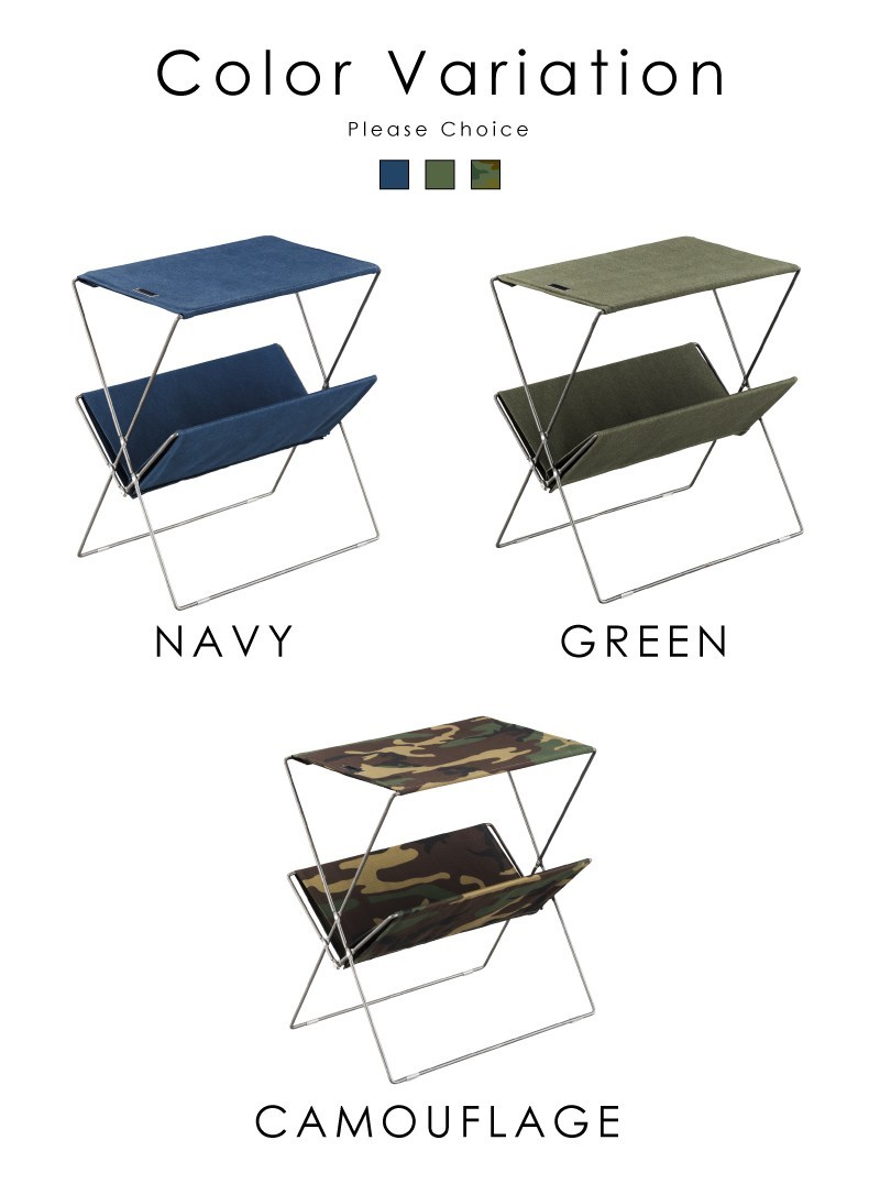 東谷 アウトドアテーブル 折りたたみ 軽量 サイドテーブル 収納