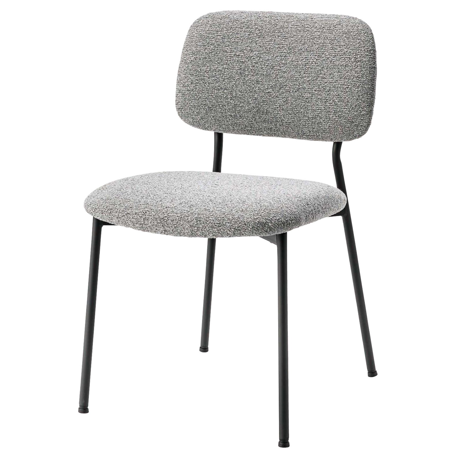 モダン グレー アームレスチェア 東谷 アームレスチェア 椅子 1人用 1人掛け 座面高44 背もたれ 肘掛け