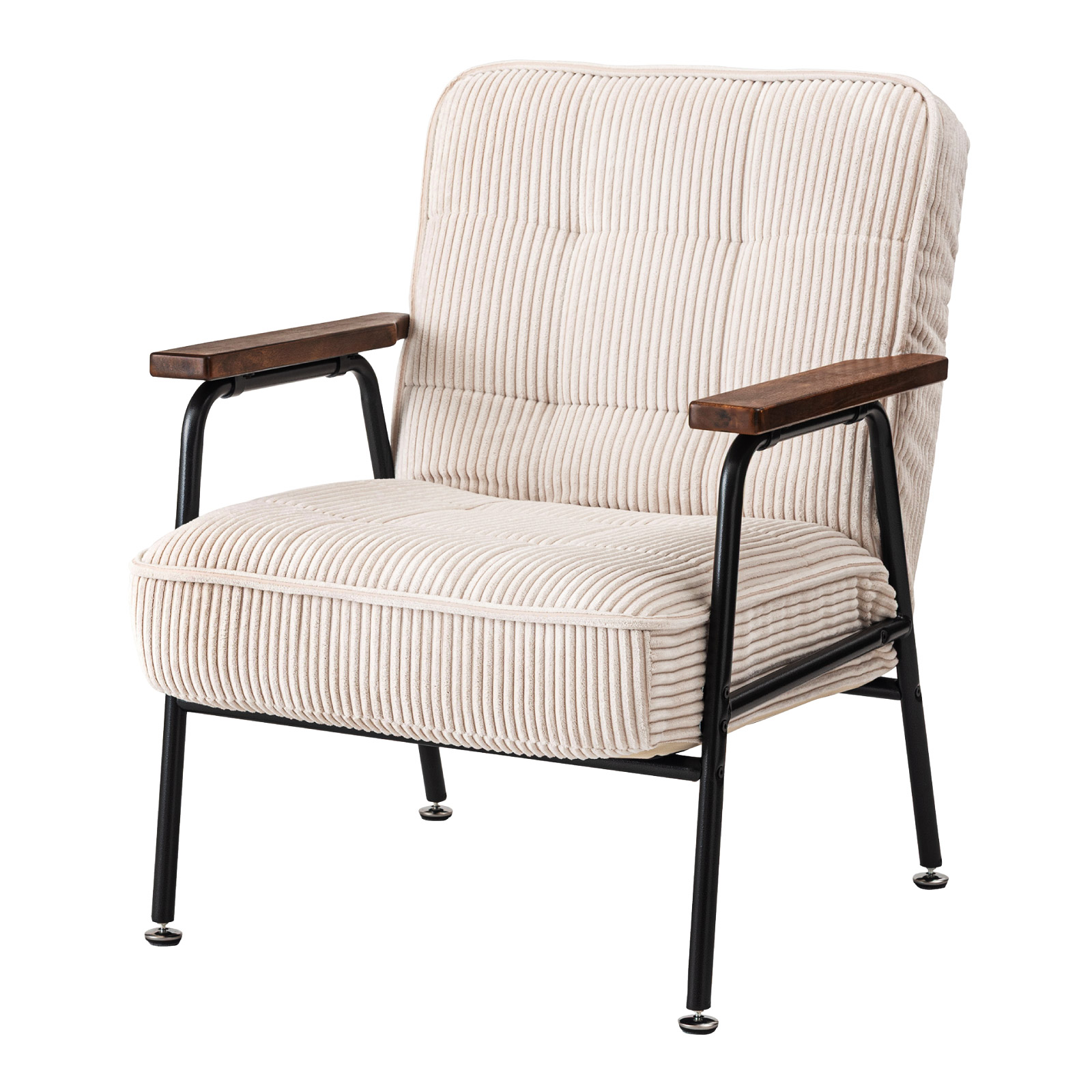 ソファー 一人掛け 一人用 リクライニングソファ 北欧 ダイニングソファ 一人掛けソファー コーデュロイ ベージュ グレー ブラウン ネイビー ホワイト | 東谷 | 04