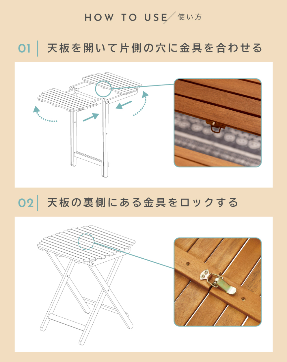 TENT FACTORY アウトドアテーブル 木製折りたたみ Amazon | テントファクトリー(TENT FACTORY) ウッドライン ZEL