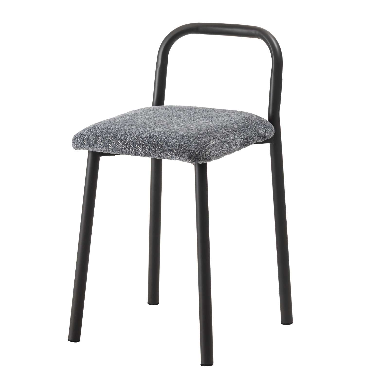 椅子 スツール おしゃれ 北欧 四角 リビング 背もたれ 玄関 来客用 キッチン 白 グレー | 東谷 | 01