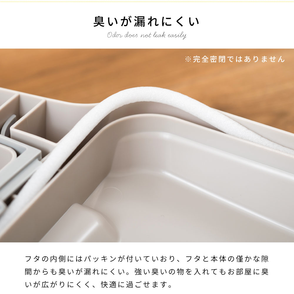 東谷 ゴミ箱 臭わない パッキン 33リットル おしゃれ 屋外 分別