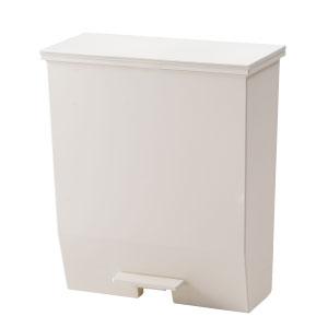 ゴミ箱 スリム 45リットル キャスター 軽い 軽量 袋止め ダストボックス 45L袋 キッチン リビング 室内 フタ付き ペダル式 抗菌 防汚 サニタリー シンプル 白 黒 | RISU（家具、インテリア） | 02