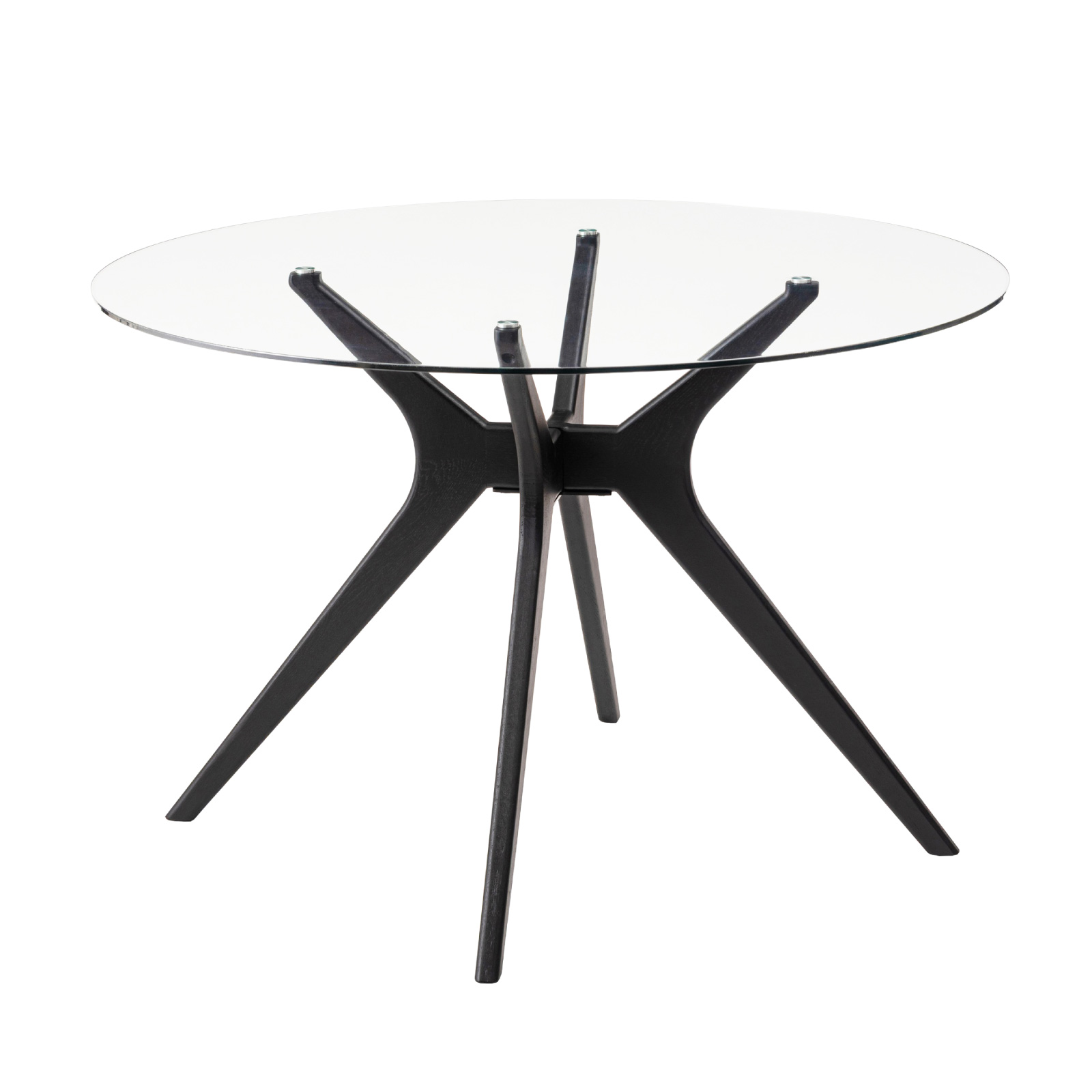 東谷 ラウンドテーブル ガラス ダイニングテーブル センターテーブル