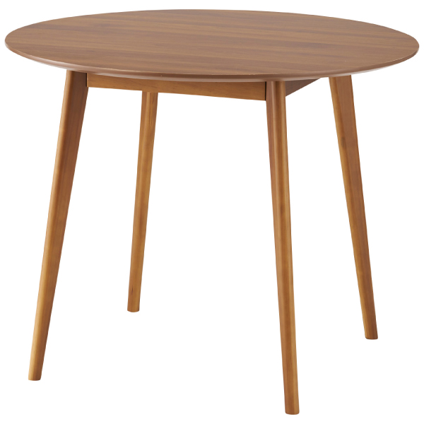 ダイニングテーブル テーブル 2人用 ラウンドテーブル 丸 円形 天然木 幅90cm おしゃれ シン...
