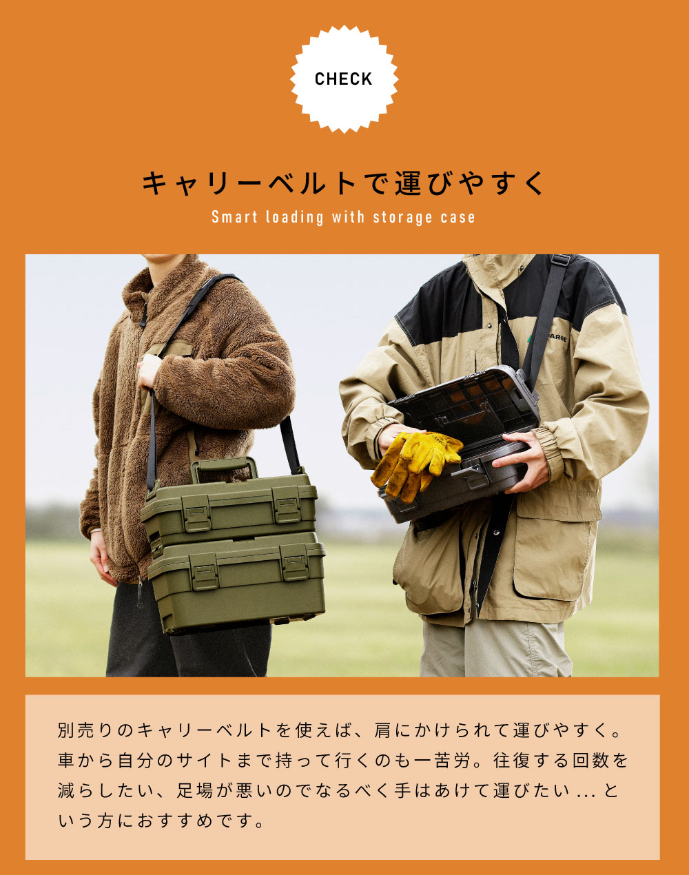 東谷 スタックカーゴ 6.5L ツールボックス 工具箱 キャンプ アウトドア