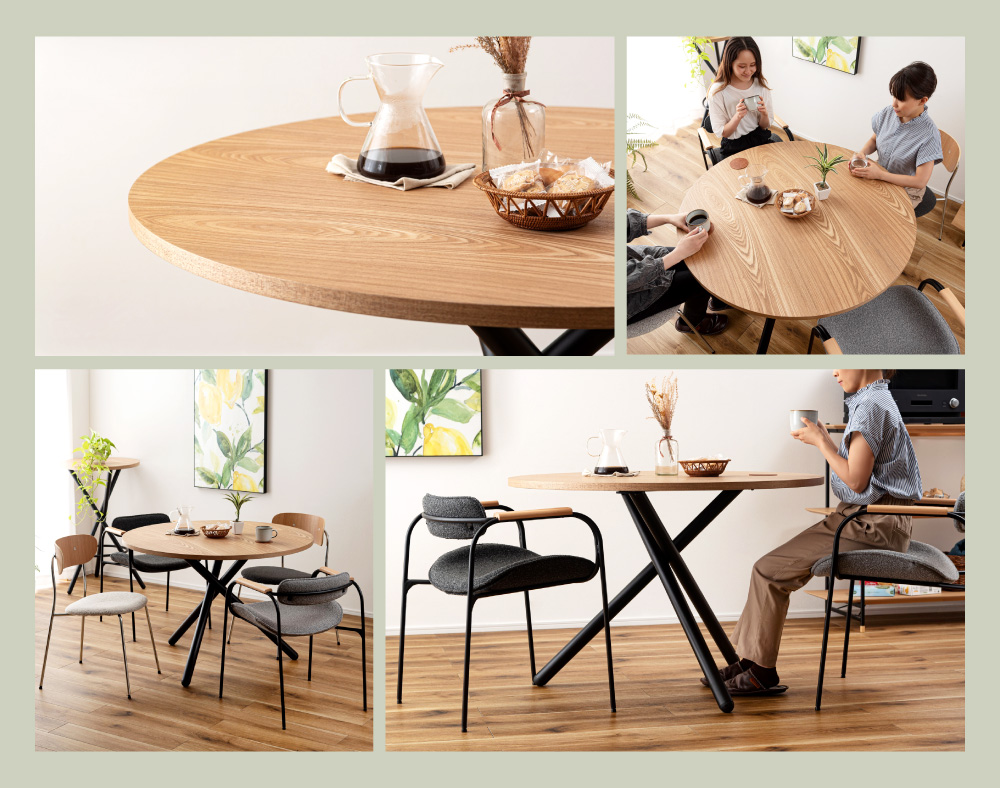 東谷 ダイニングテーブル テーブル 丸テーブル 丸 4人 食卓テーブル