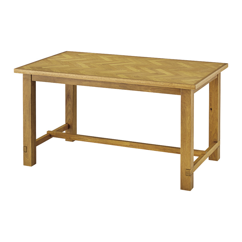 ダイニングテーブル 幅135 木製 天然木 おしゃれ テーブル 食卓テーブル 机｜maisonplus｜03