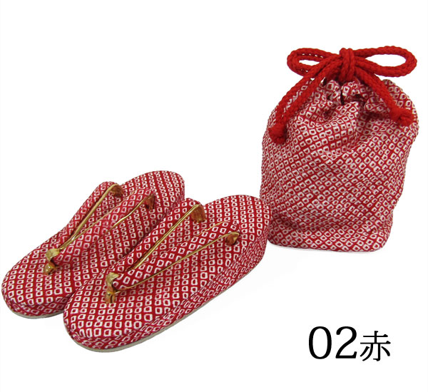 七五三女の子正絹草履巾着セットzokd : 京の舞姿 - 通販 - Yahoo