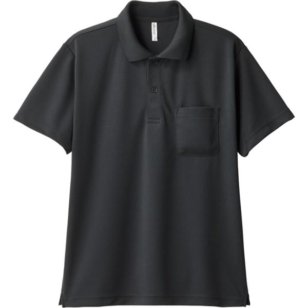 大きいサイズ 半袖 ポロシャツ ドライ 00330 グリマー glimmer 4.4オンス ポケット...