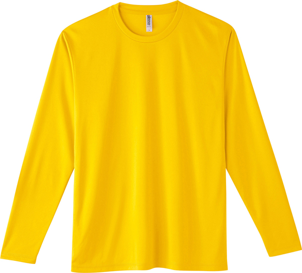 大きいサイズ ラージサイズ ドライ 長袖 Tシャツ グリマー glimmer 00352 3.5オンス インターロック UVカット 吸汗速乾 UPF50 DRY 無地 スポーツ アウトドア | glimmer | 07