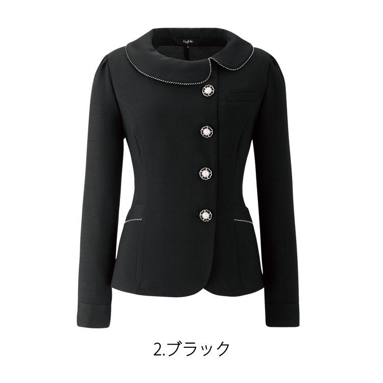 【新品タグ付き】アンジョア 事務服 13号 ジャケット スカート マトラッセ アンジョアのマトラッセシリーズシリーズ|事務服・オフィス制服