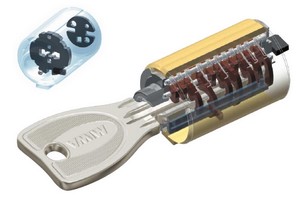 MCY-222 美和ロック,MIWA PR-PMKシルバー（ST）色シリンダー 鍵 交換