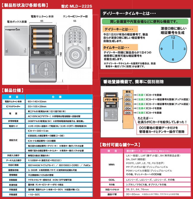 最新のデザイン データターミナル 3.0シリンダー ICロック2用